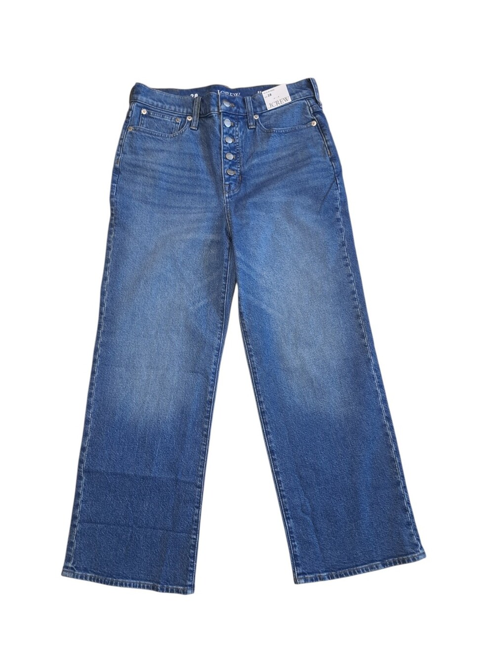 J.Crew '96 Slim Wide Button Fly Jeans Size 28